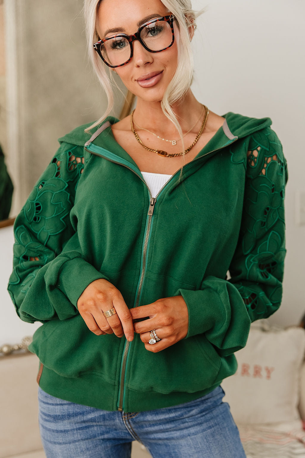 University FullZip - Love Story Holly