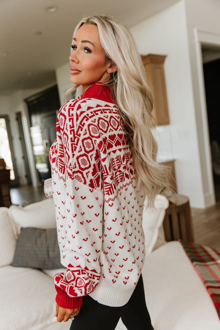 Oversized Henley - Mountain Morning