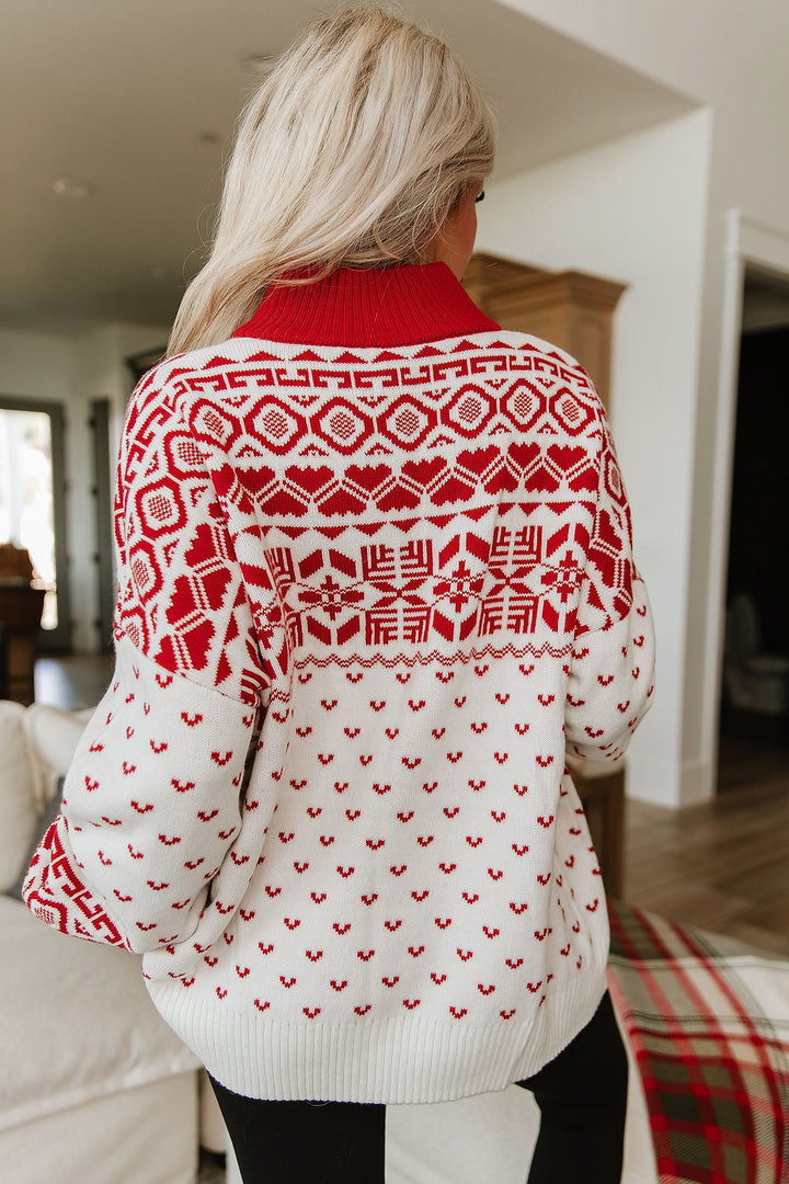 Oversized Henley - Mountain Morning