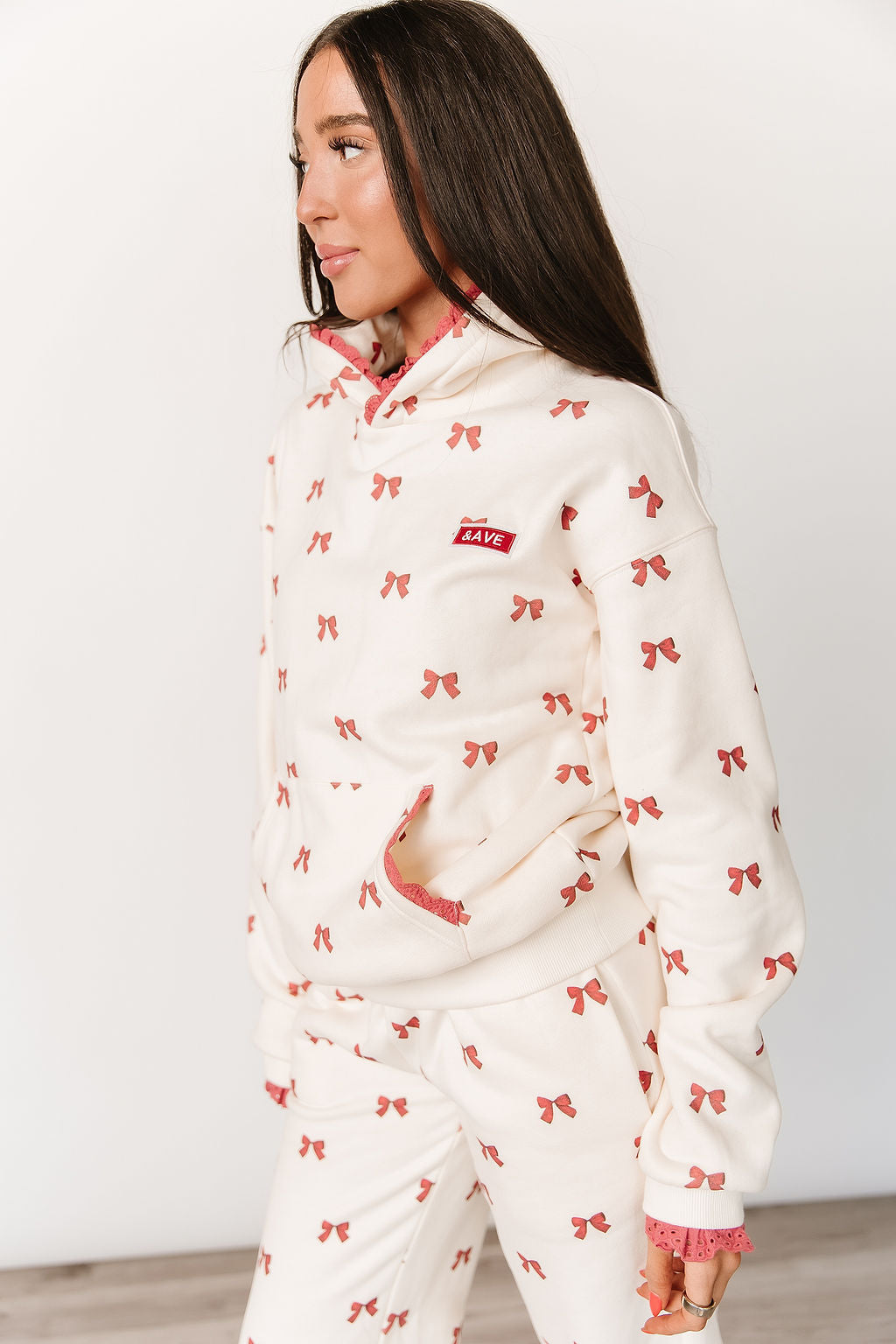 Comfort Zone Hoodie - Bundled In Bows