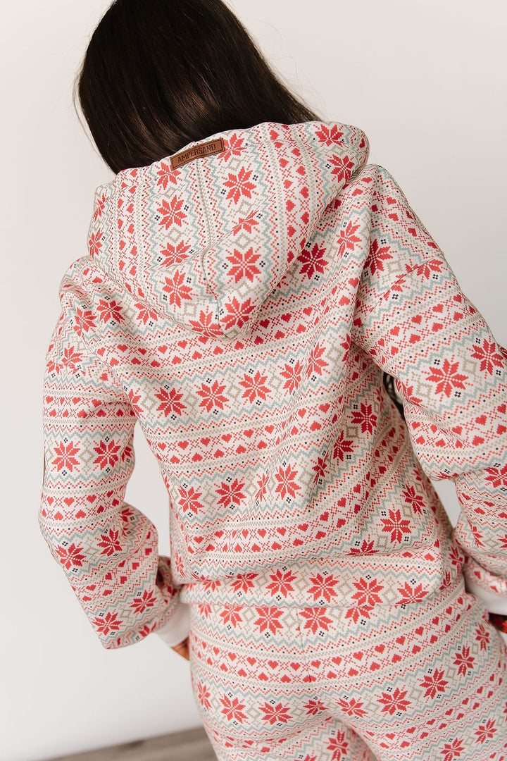Comfort Zone FullZip - Frosted Fairisle