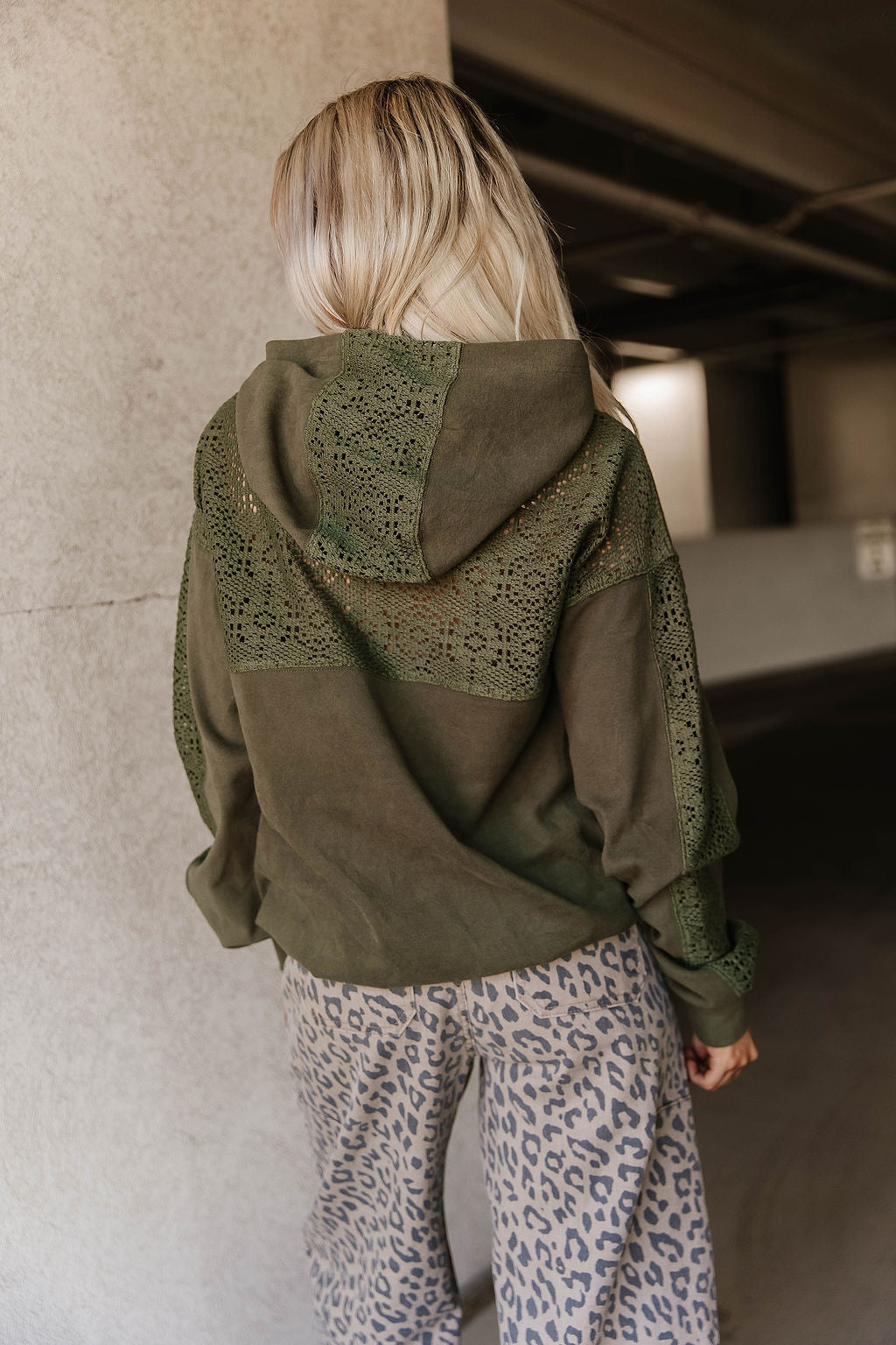 University Hoodie - Wonderstruck Olive