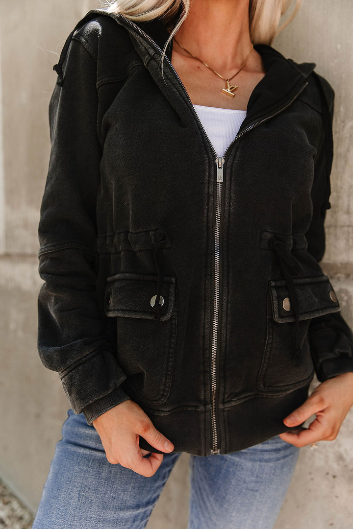 Grab & Glow Jacket - Black