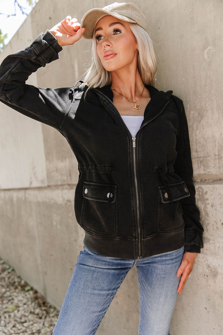 Grab & Glow Jacket - Black