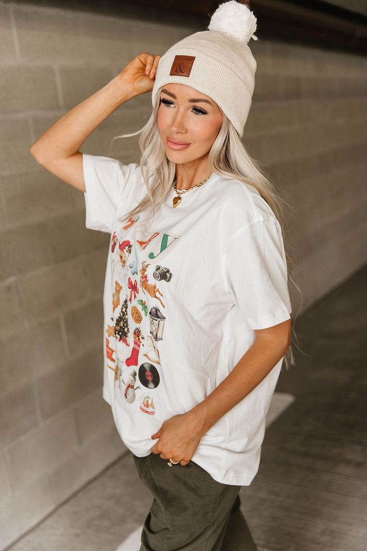Boyfriend Tee - Merry Memories