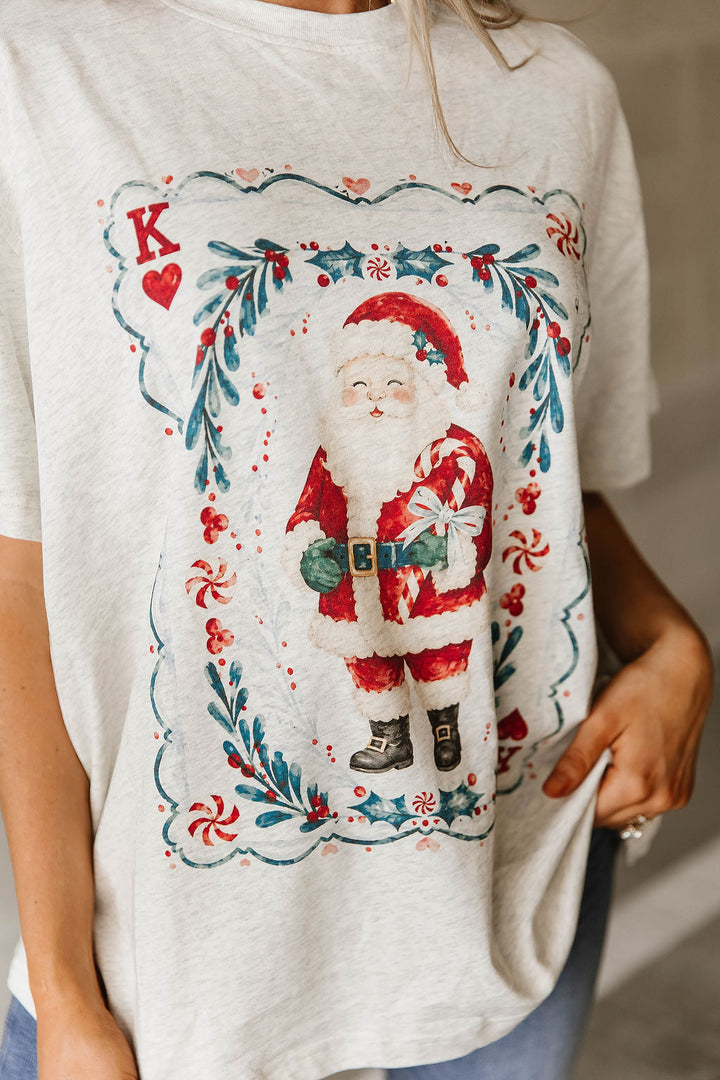 Boyfriend Tee - Jolly Old Soul