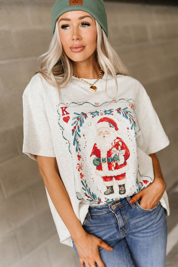 Boyfriend Tee - Jolly Old Soul