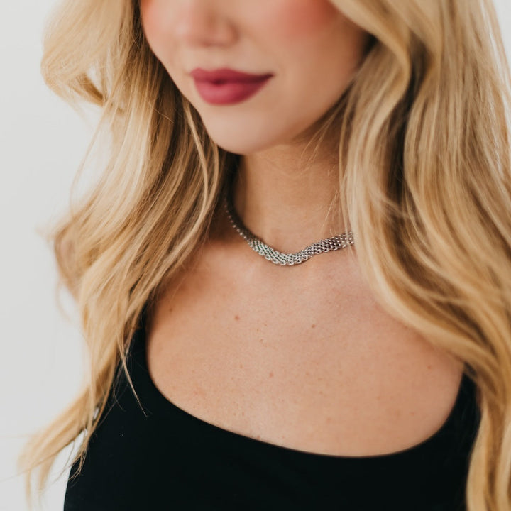 Addelynn Mesh Necklace - WATERPROOF