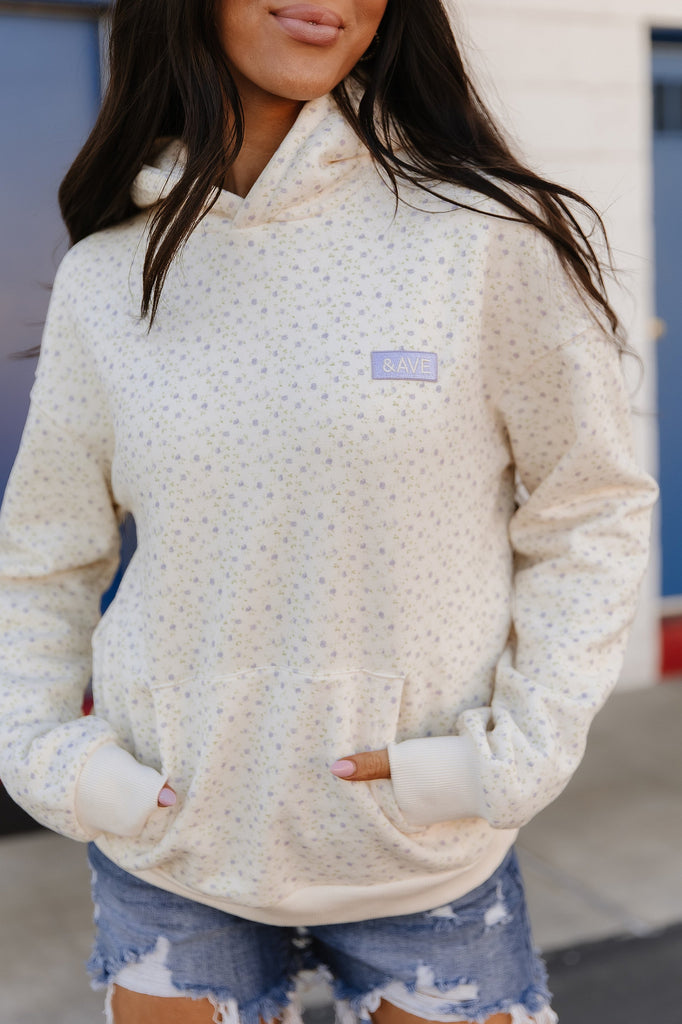Comfort Zone Hoodie - Ditsy Darling – Mindy Mae's Market