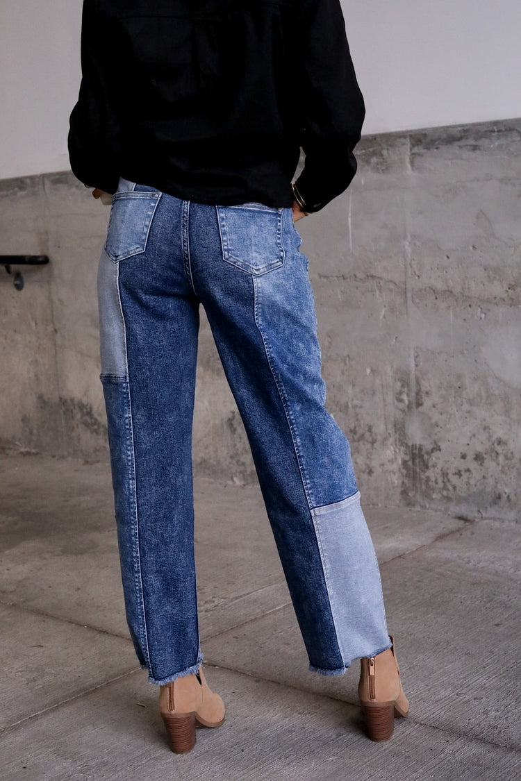 Lana Patchwork Jeans