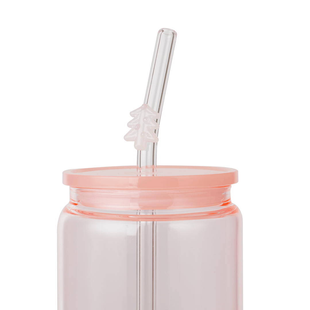 Christmas Glass Straws