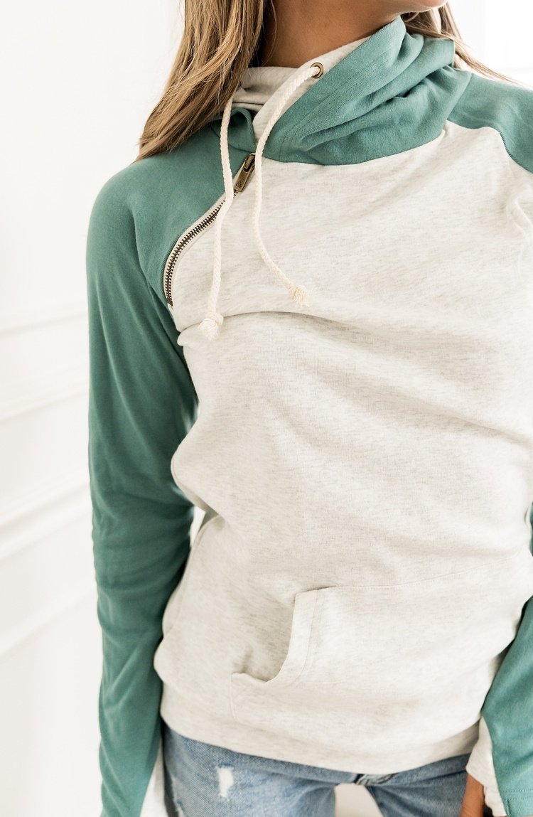 Basic DoubleHood™ Sweatshirt - Anchorage - Mindy Mae's Marketcomfy cute hoodies
