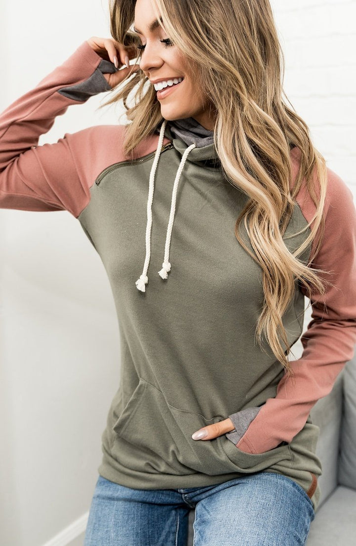 DoubleHood™ Sweatshirt - Note To Self - Mindy Mae's Marketcomfy cute hoodies