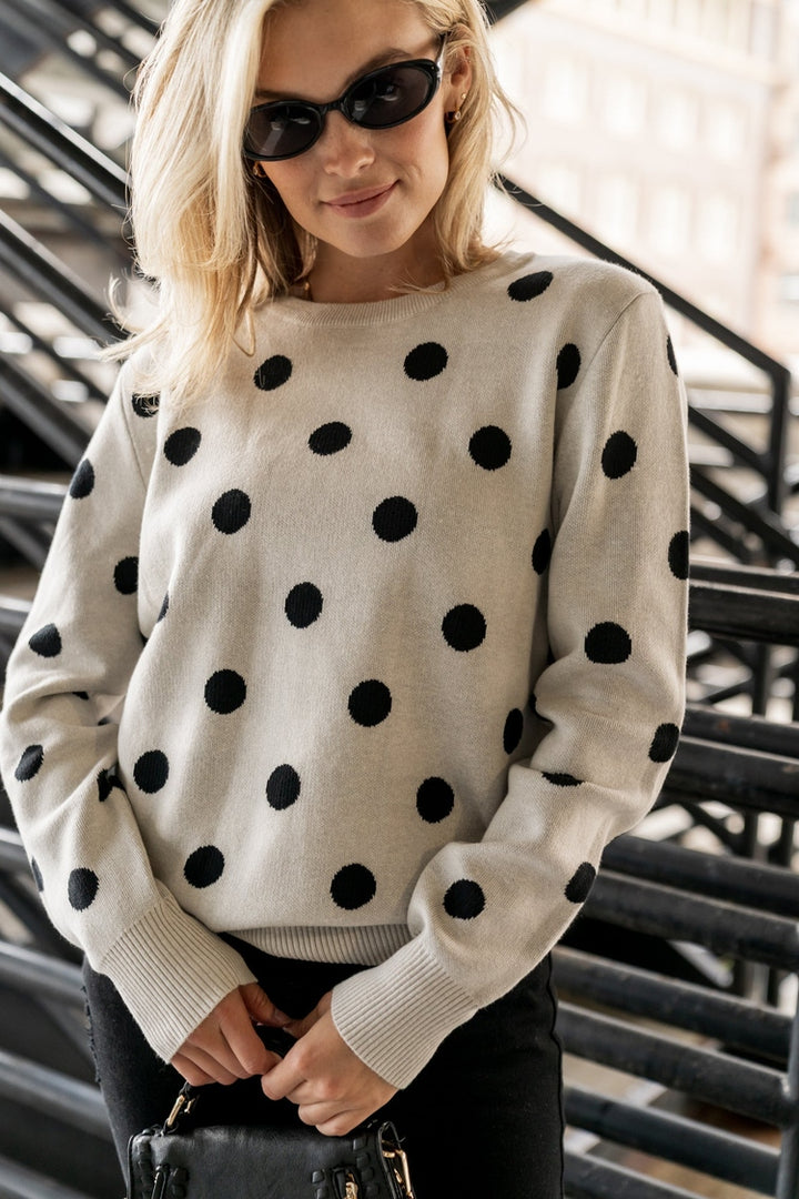 Dotted Darling Sweater