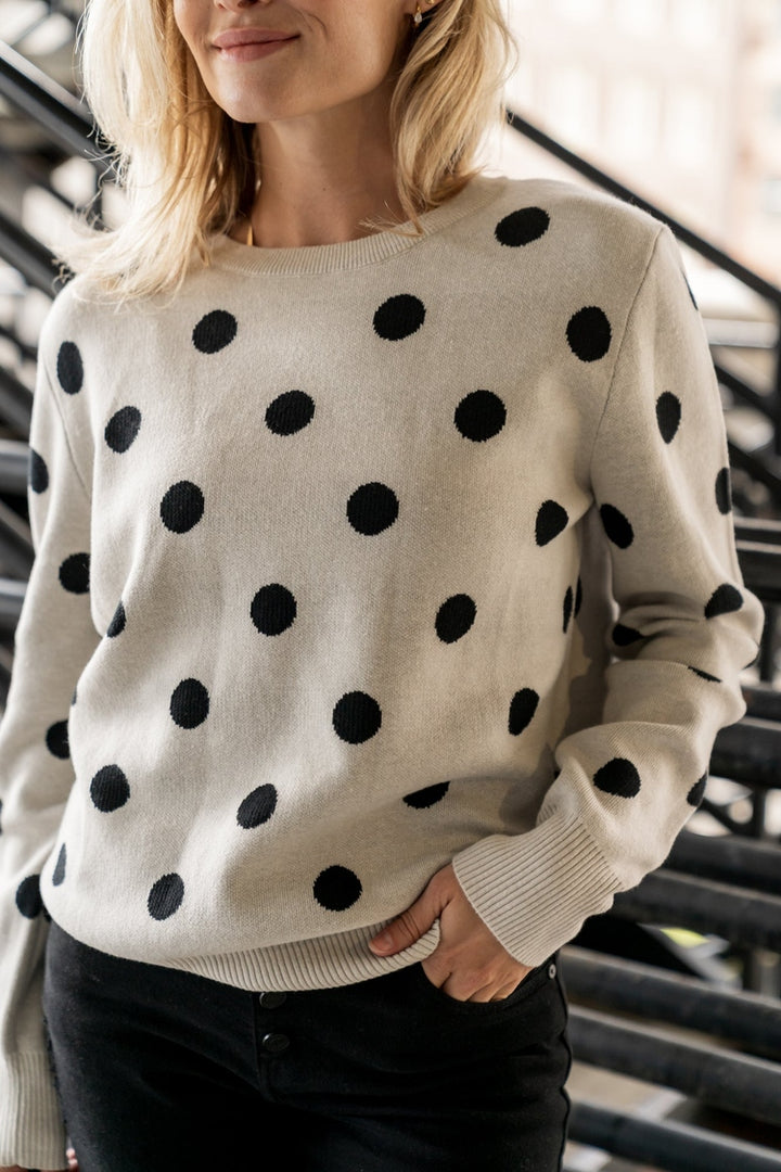 Dotted Darling Sweater