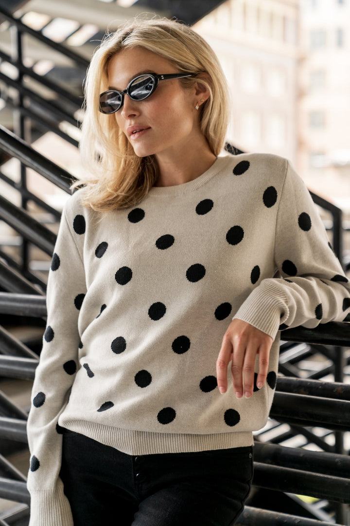 Dotted Darling Sweater
