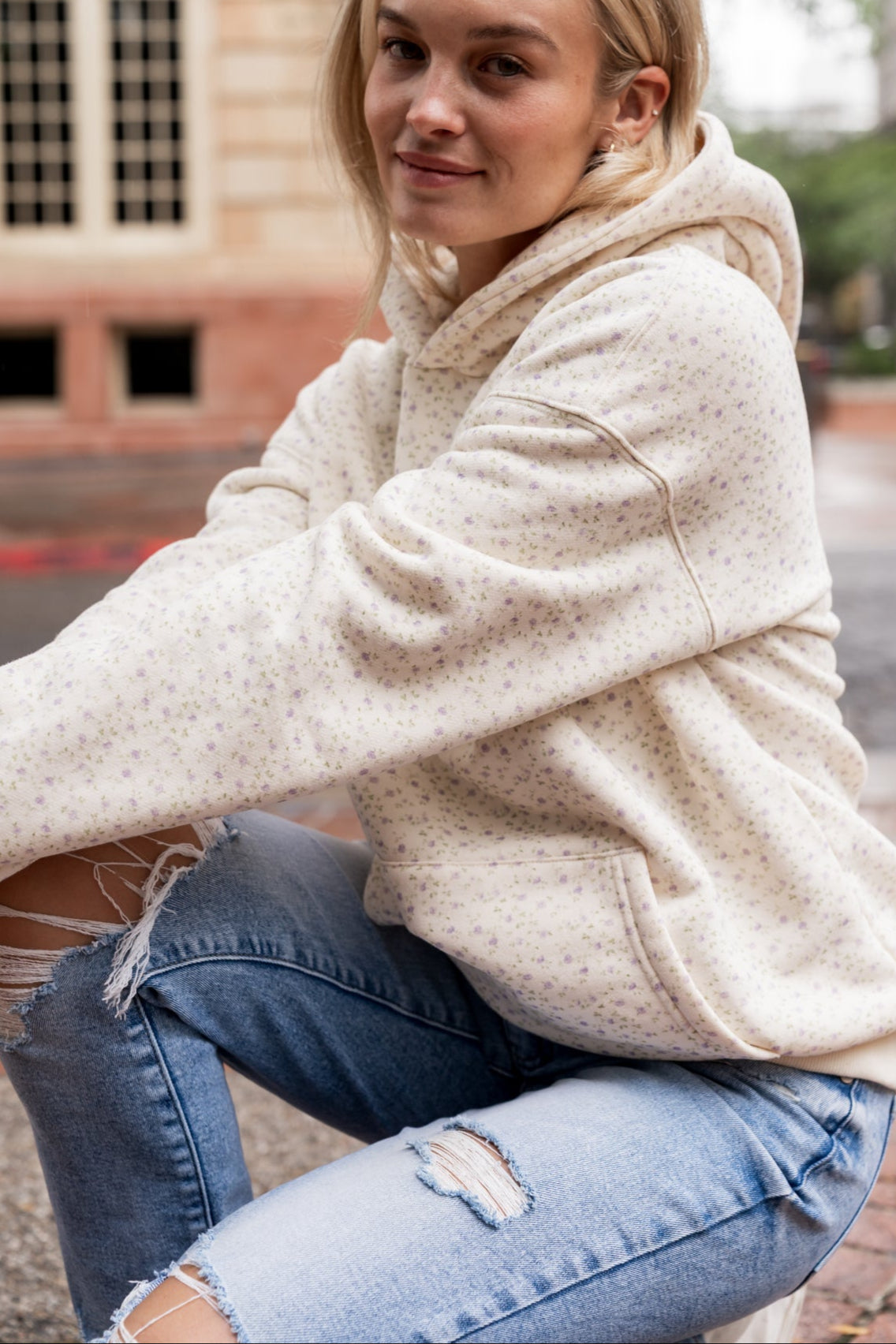 Comfort Zone Hoodie - Ditsy Darling – Mindy Mae's Market