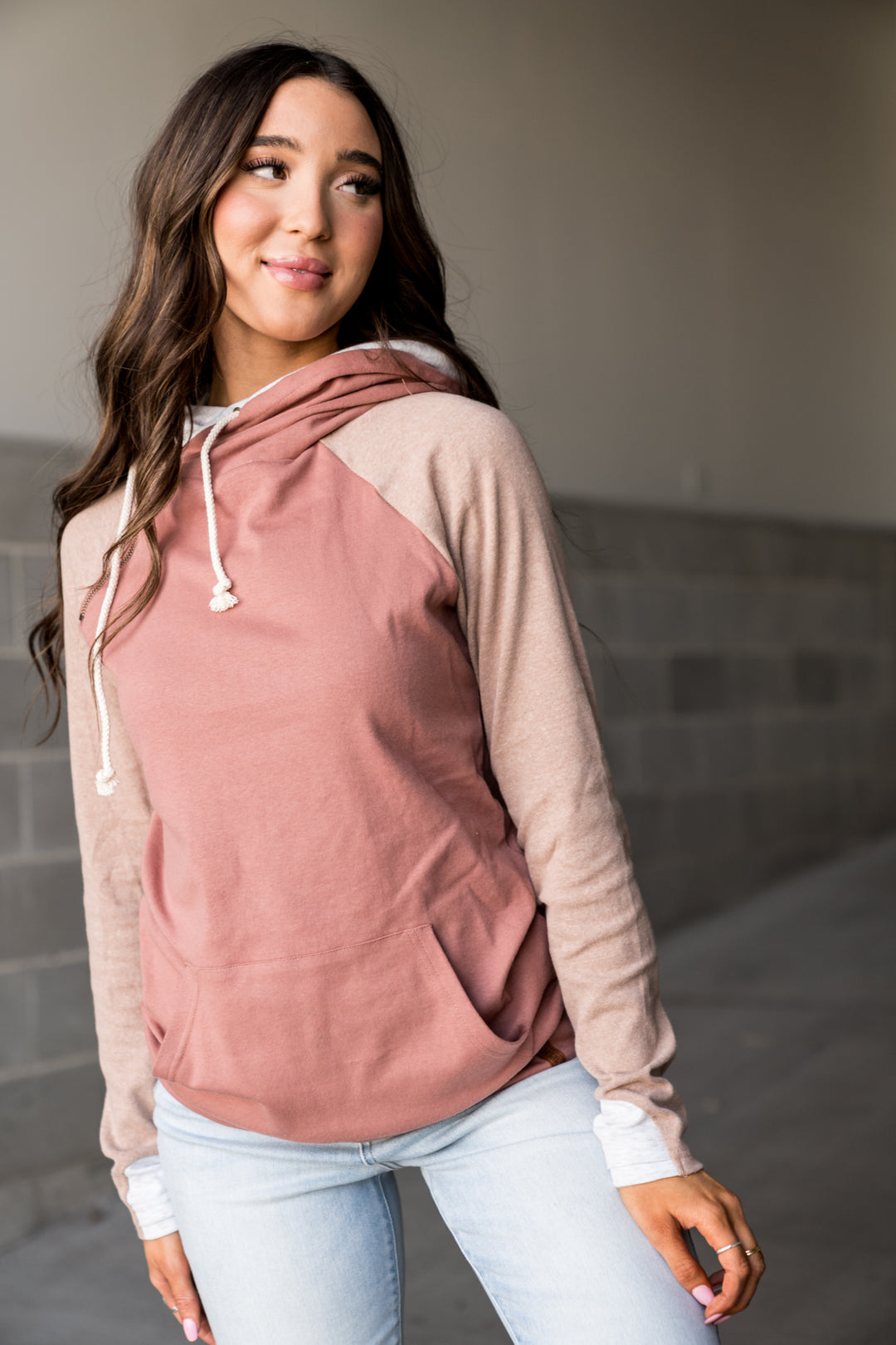DoubleHood™ Sweatshirt - Kiss & Tell - Mindy Mae's Marketcomfy cute hoodies