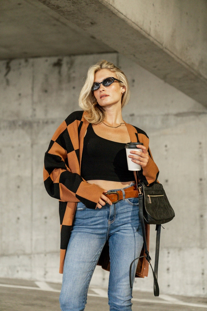 Oversized Cardigan - Check Her Out