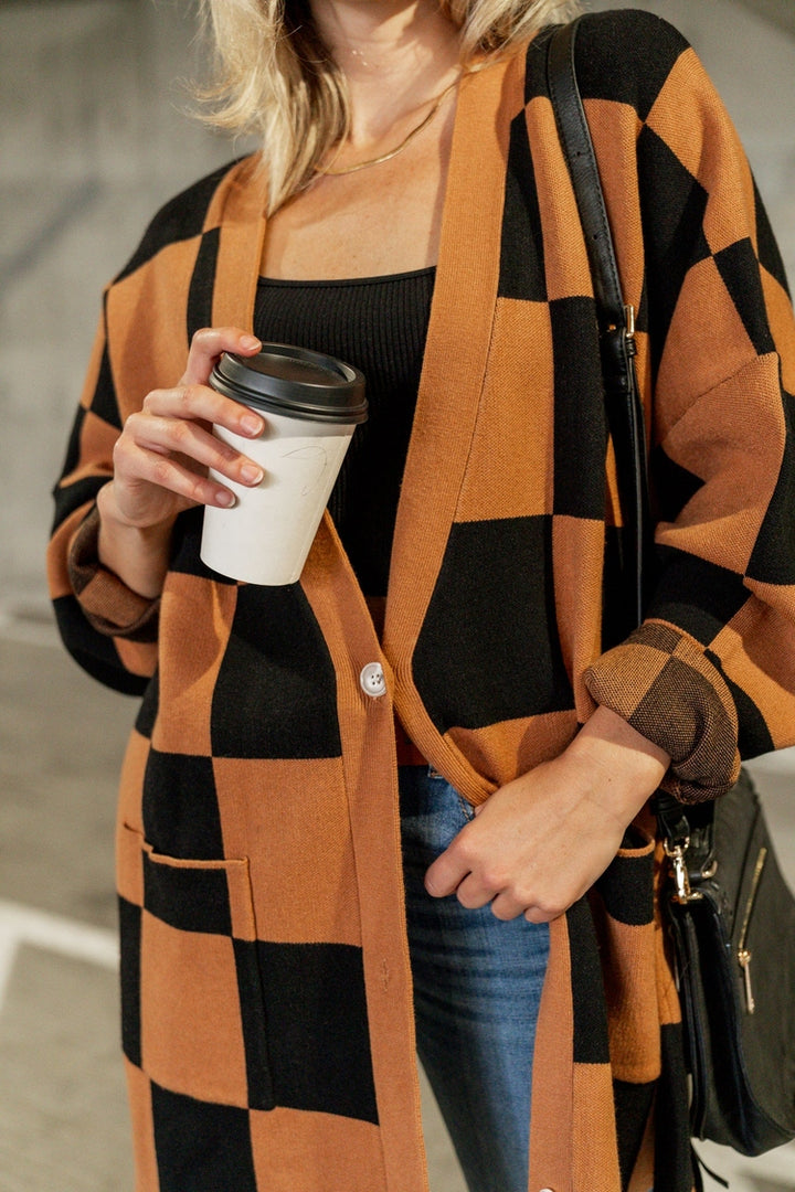 Oversized Cardigan - Check Her Out