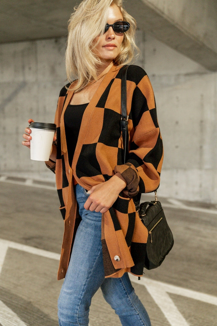 Oversized Cardigan - Check Her Out