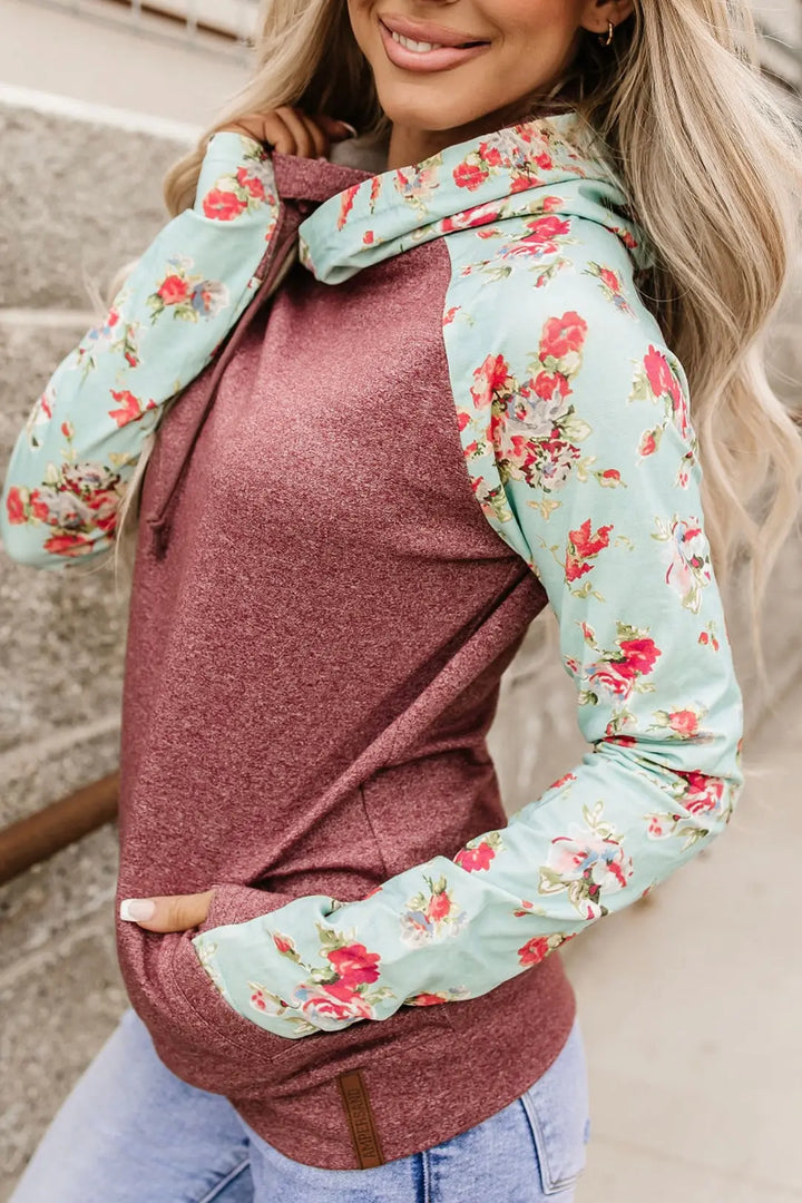 DoubleHood™ Sweatshirt - Don't Stop Be-Leafing  Mindy Mae's Market Clothing