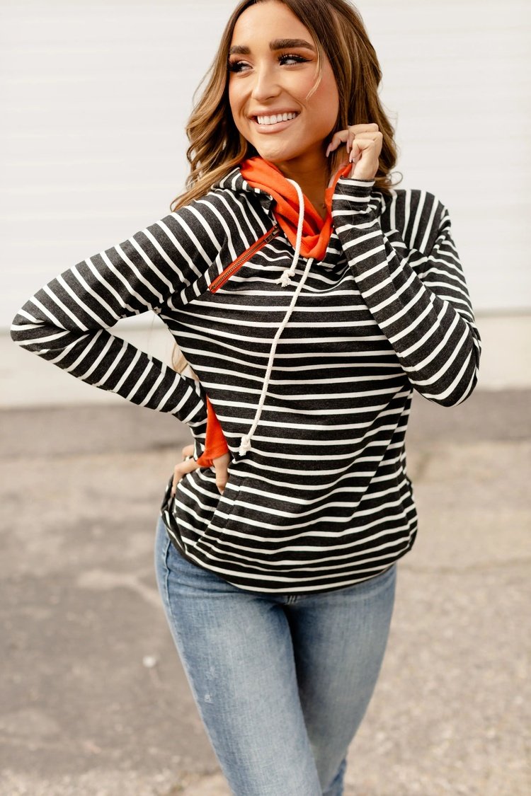 DoubleHood™ Sweatshirt - Trick or Treat: FINAL SALE  Mindy Mae's Market Clothing