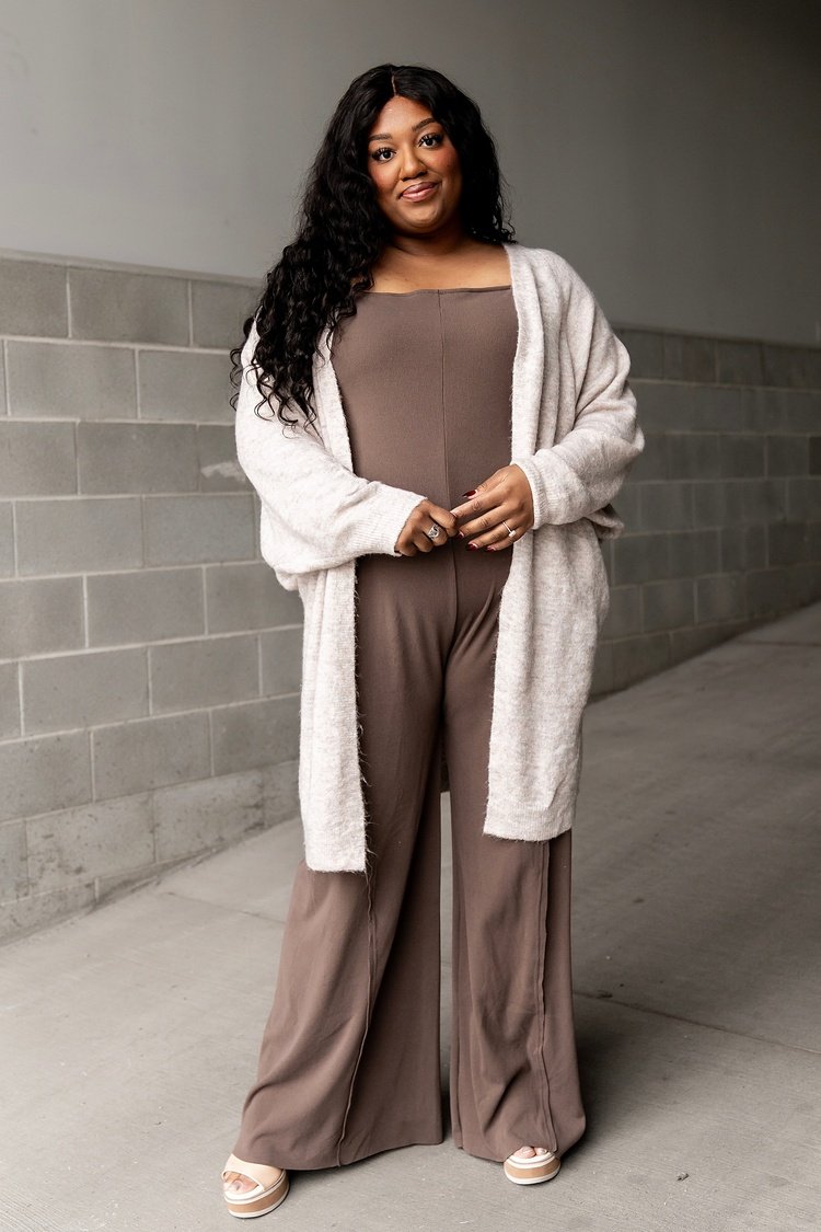 Miranda Jumpsuit - Coco - Mindy Mae's Marketcomfy cute hoodies