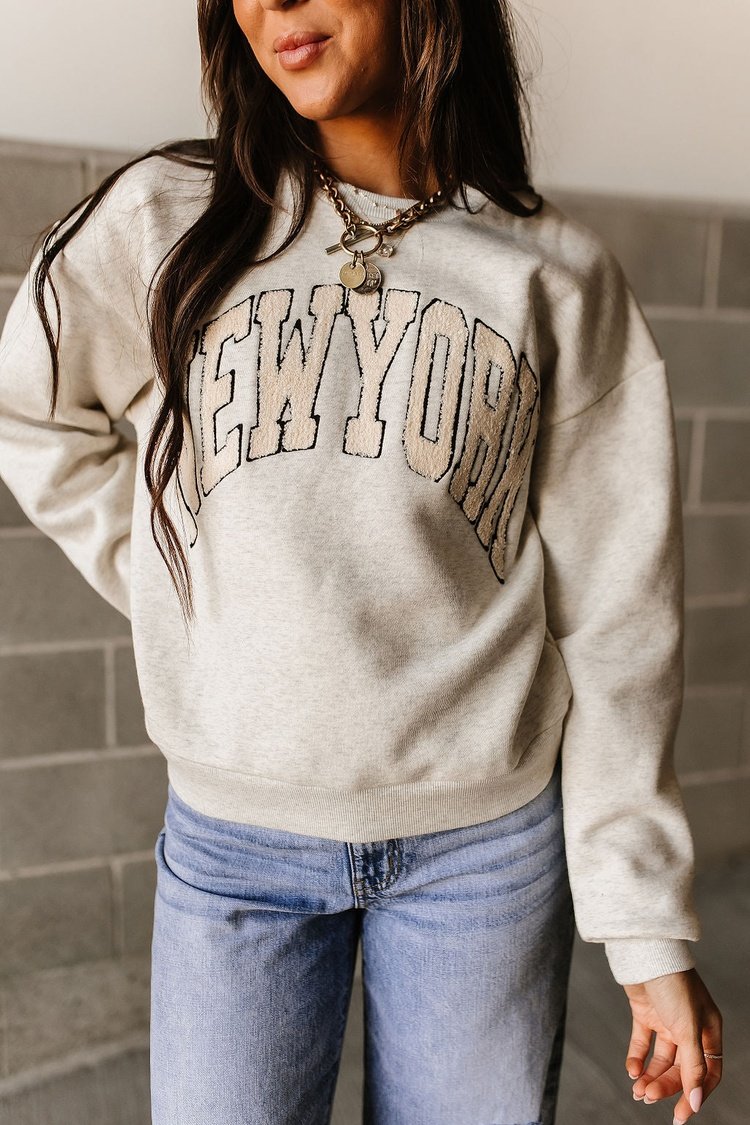 New York Varsity Pullover - Mindy Mae's Marketcomfy cute hoodies