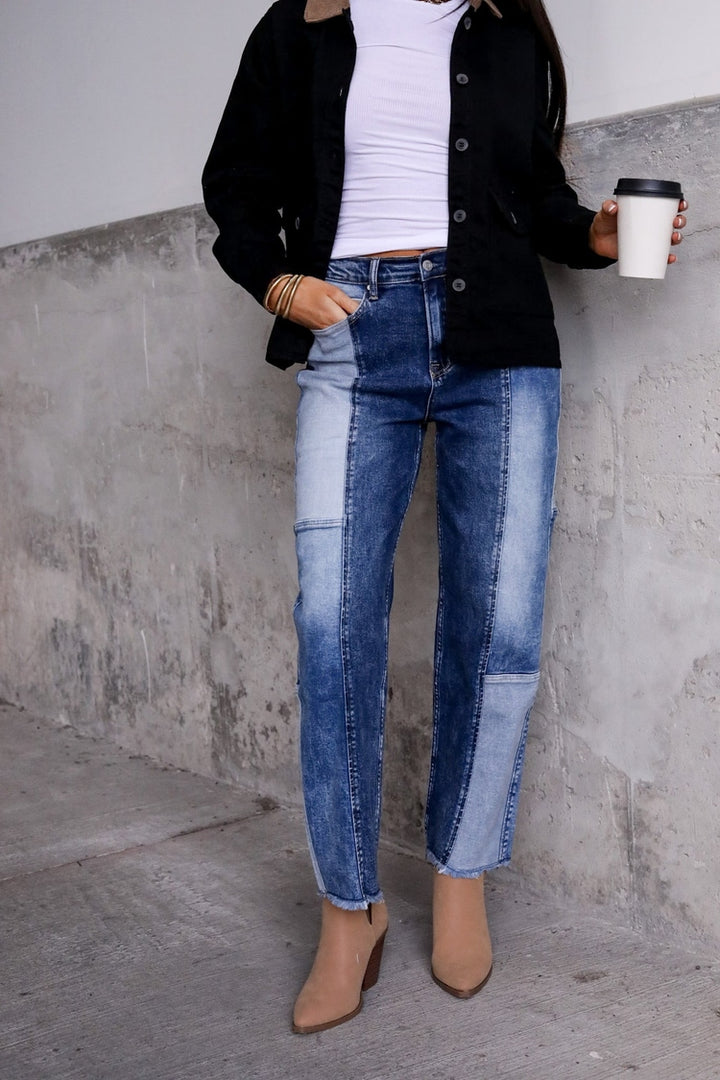 Lana Patchwork Jeans