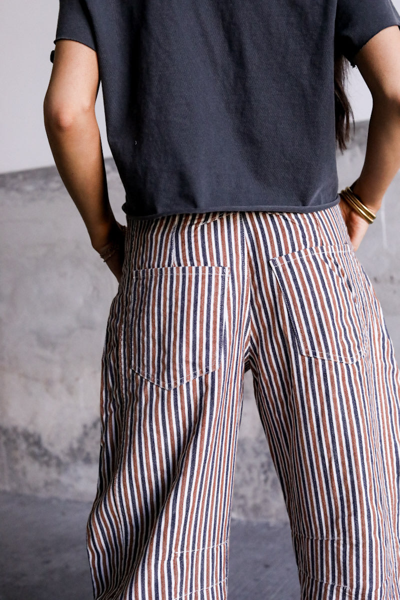 Astrid Striped Pants - Sienna