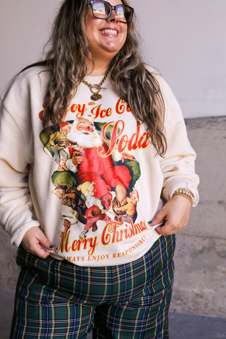 Soda Claus Pullover