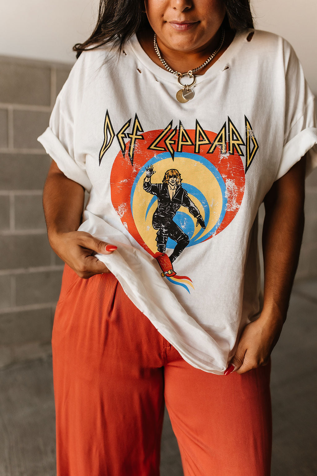 Def Leppard Comic Tee - Mindy Mae's Marketcomfy cute hoodies