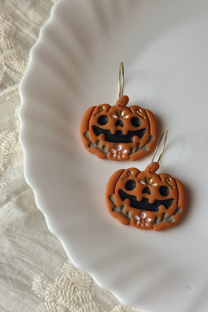 Jack-o-lantern Hoops