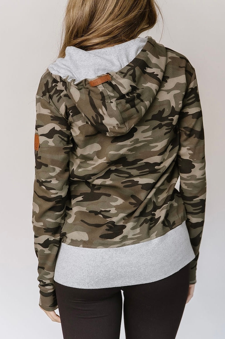 FullZip Hoodie - In Plain Sight - Mindy Mae's Marketcomfy cute hoodies