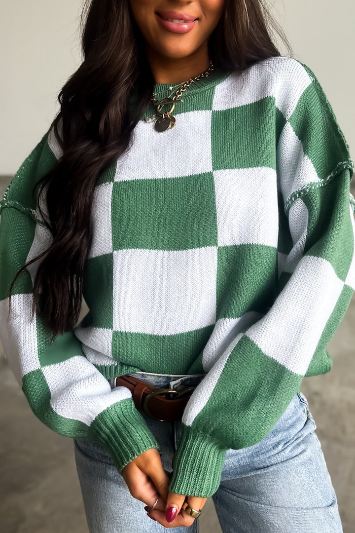 Kimmy Checkered Sweater