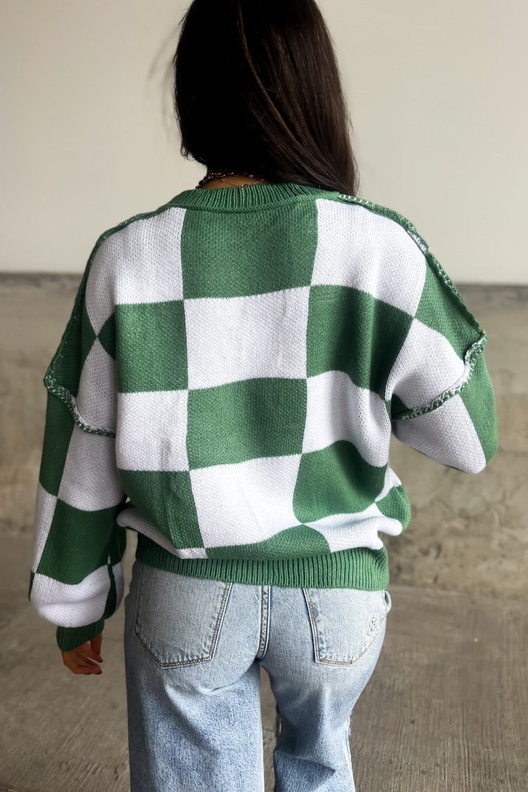 Kimmy Checkered Sweater