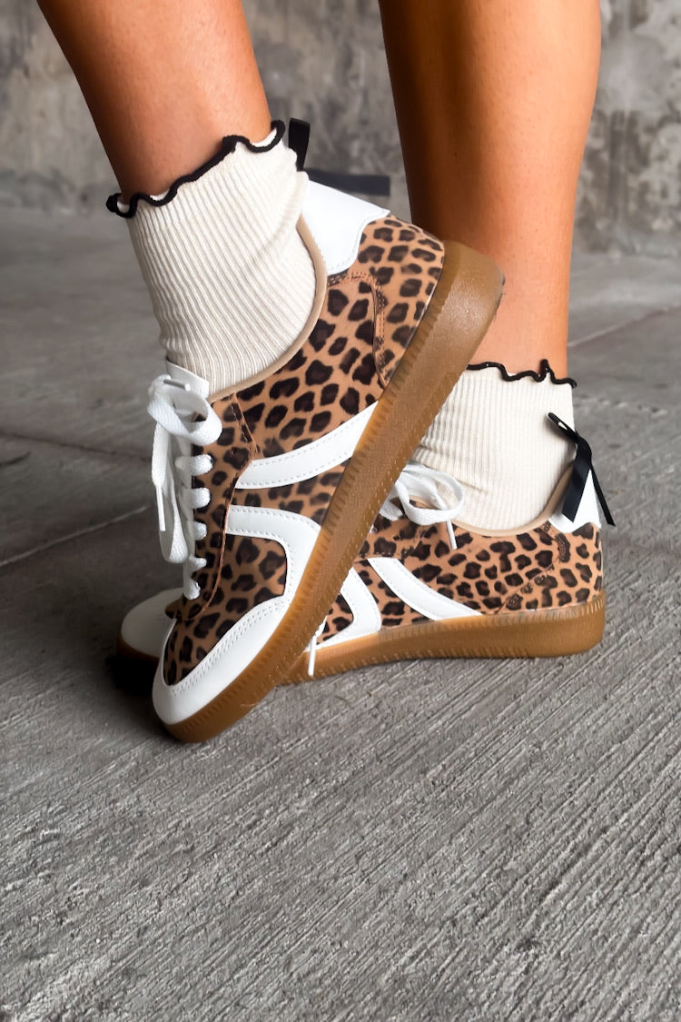 Keiko Leopard Sneakers