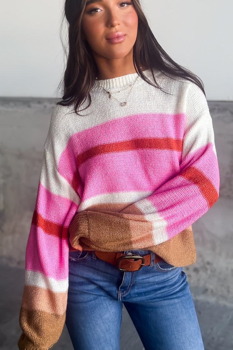 Susan Striped Sweater