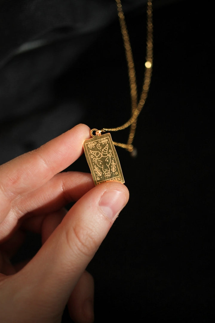 Zodiac Pendant Necklace