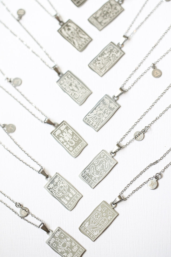 Zodiac Pendant Necklace