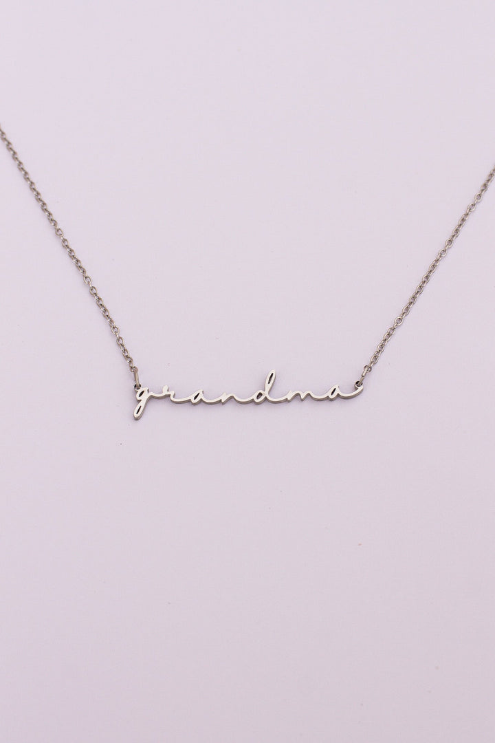 "Grandma" Necklace