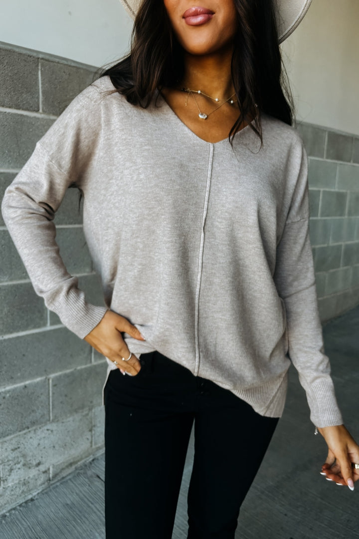 Selena Sweater - Ash Mocha