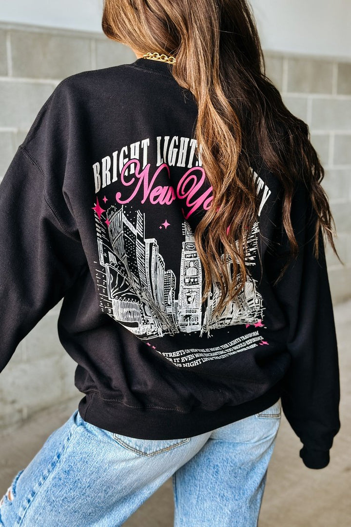 Bright Lights Big City Pullover - Mindy Mae's Marketcomfy cute hoodies