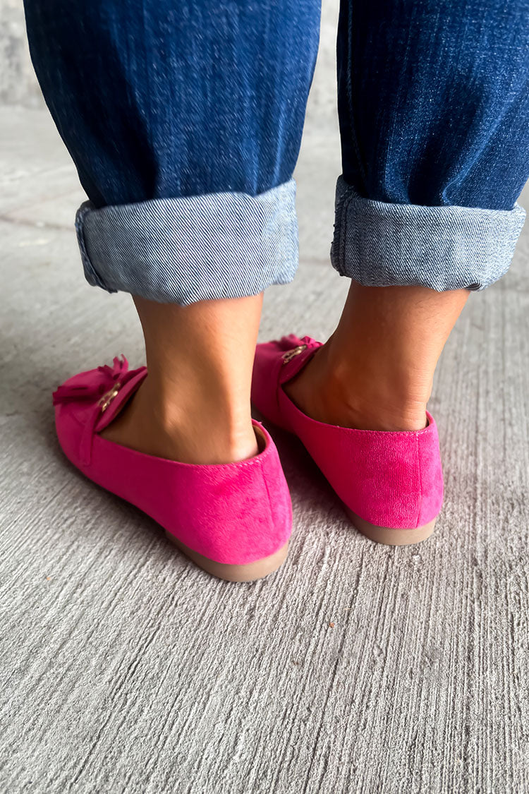 Edline Loafers - Fuchsia