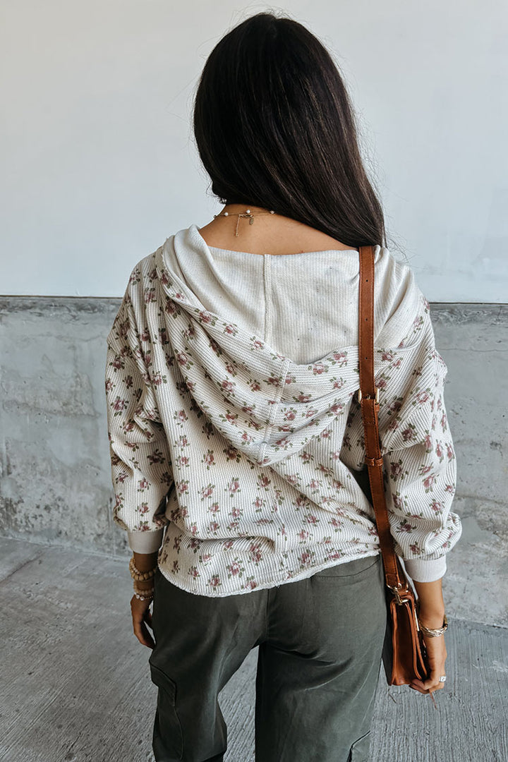 Stacey Floral Jacket - Bone