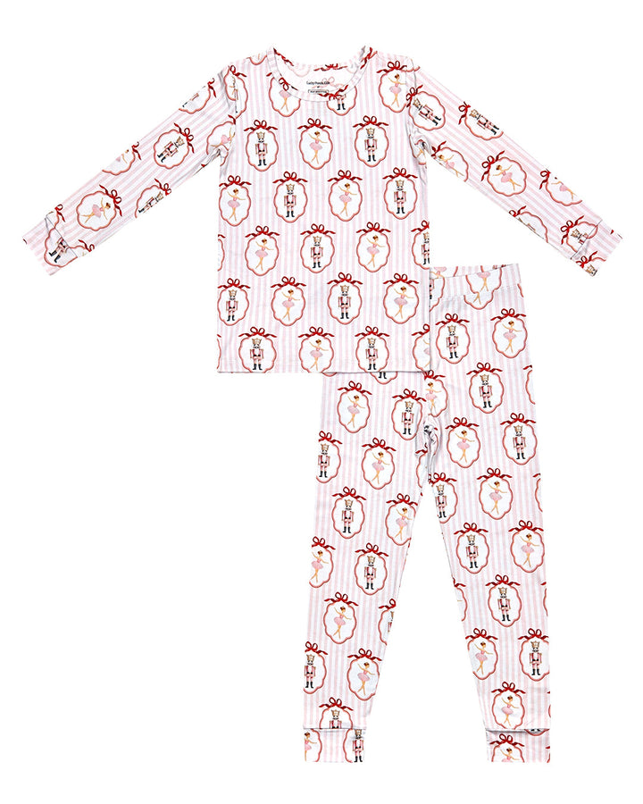 Bamboo Two Piece Set | Pink Nutcracker