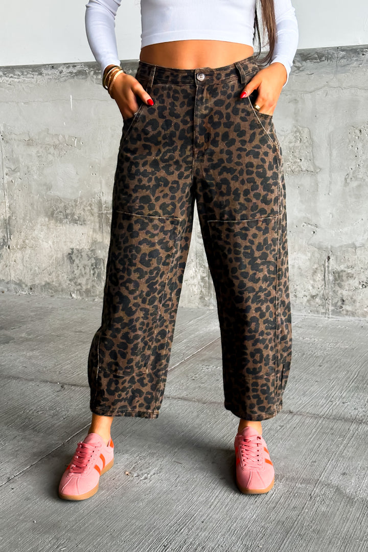 Coraline Leopard Pants