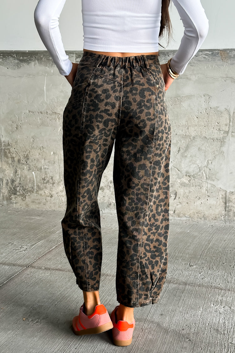 Coraline Leopard Pants