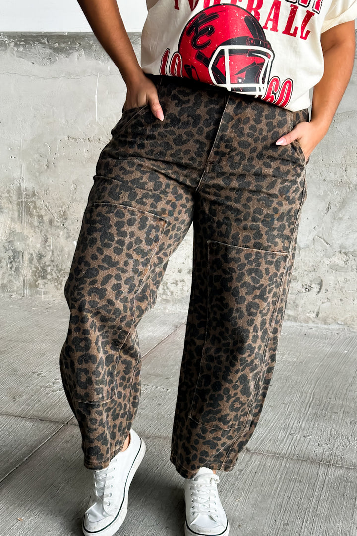 Coraline Leopard Pants